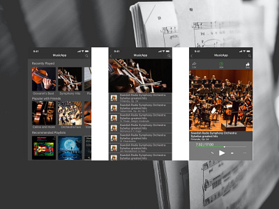 #Daily UI: Music app