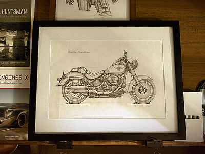 Harley Davidson - Sketch