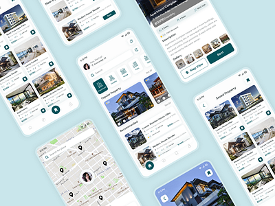 Property rental app Re-design