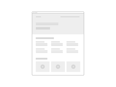 Website Mockup greyscale lo fi mockup sketch ui ux website wireframe