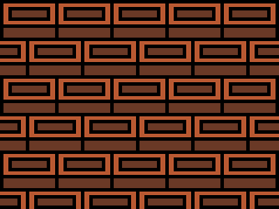 Brick wall black bricks pattern red wall