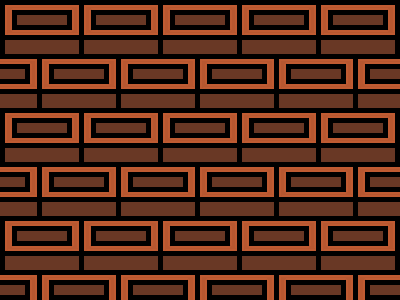 Brick wall black bricks pattern red wall