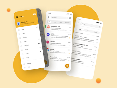 Mailbox App android app android mail app design design free app gmail gmail android gmail app gmail ios ios app ios mail mail app mobile mobile app mobile app design mobile design mobile ui simple design ui ui uidesign