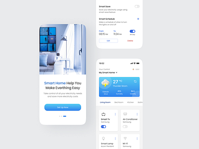 Smart Home design device electronics figma home app home automation iot mobile mobile app mobile app design mobile design mobile ui smart smart home smart home app smarthome technology ui uidesign wifi