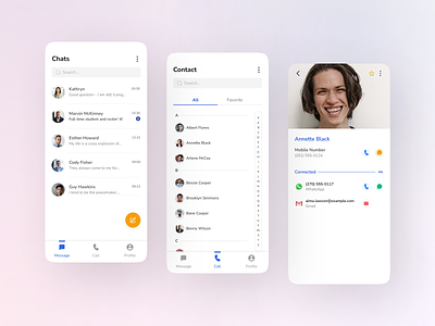 Message mobile app chat chat app chatting chatting app clean design figma interaction design interface message app messages messenger minimal mobile mobile app mobile app design mobile design mobile ui ui uidesign