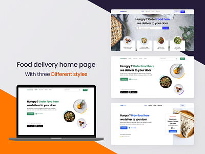 Food Delivery Home Page