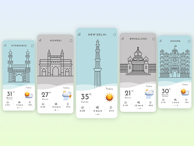 Weather App UI