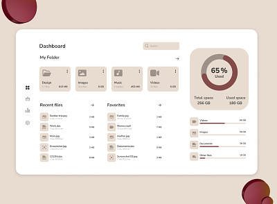 File Manager Dashboard concept dashboard design filemanager graphic design illustration ui uiux