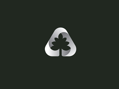Recycle + Tree mark brand branding eco ecology friendly green logo logotype mark nature