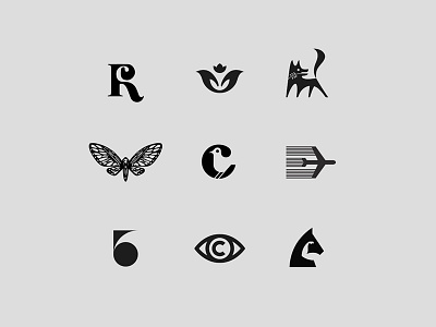 Selection brand branding design identity logo logotype showcase symbol
