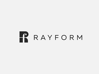 Rayform brand branding icon identity logo logotype negative space rayform symbol