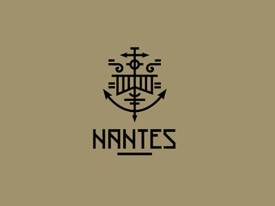 Nantes mark + typeface