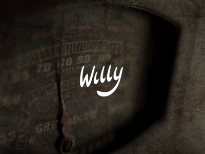 Willy julius logo seniunas typeface wordmark