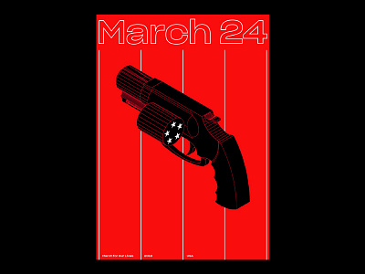 March for Our Lives event iconic march24 poster posterdesign