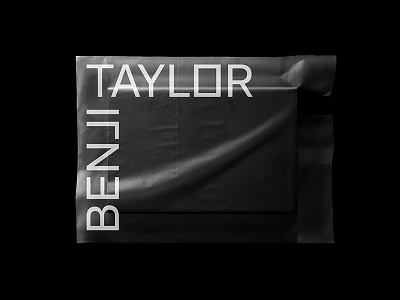 Benji Taylor brand branding dynamic identity identitydesign logo symbol typograpy