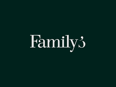 Family's branding calligraphy familys logo logodesign symbol typography wordmark