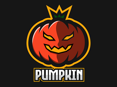 Pumpkin Gaming Logo branding graphic design logo