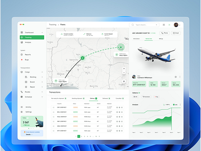 Air fleet Management Dashboard