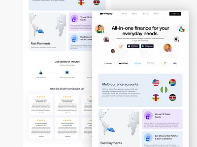 Wirepay Landing Page