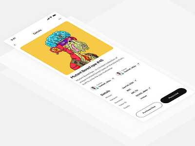 NFT Marketplace (Detail page)