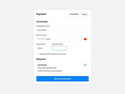Payment Modal app design ecommerce financial app minimalism modal payment ui uiux ux