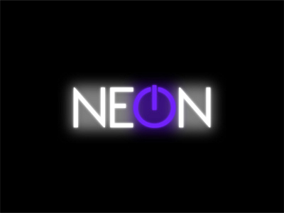 NeON (Creative Typography) graphic design neon typographic design typography typography design