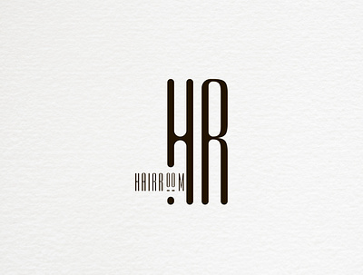 hr branding design flat illustration lettering logo logo design logotype minimal typography