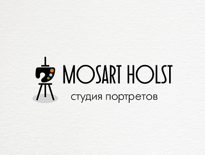 mosart branding design flat illustration logo logo design logotype minimal typography vector