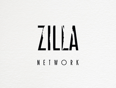 zilla branding design flat illustration illustrator logo logo design logotype minimal typography