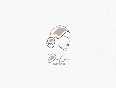 dalee branding design flat illustration illustrator logo logo design logotype minimal typography