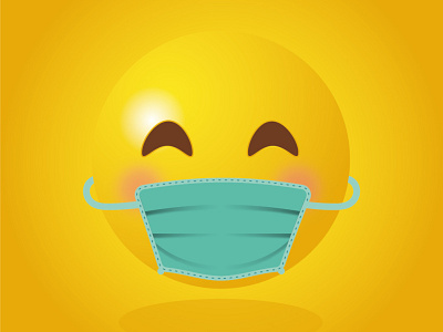 smile in mask coronavirus covid covid19 illness illustration mask smile