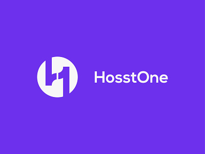 HosstOne Logo Design