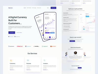 Fintech Landing Page