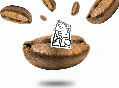 GranulR illustrated logo coffee illustration logo