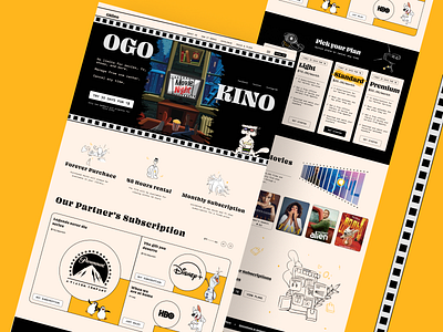 OgoKino landing page