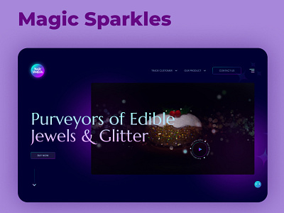 Magic sparkles bakery brand brand identity magic sparkles ui ux