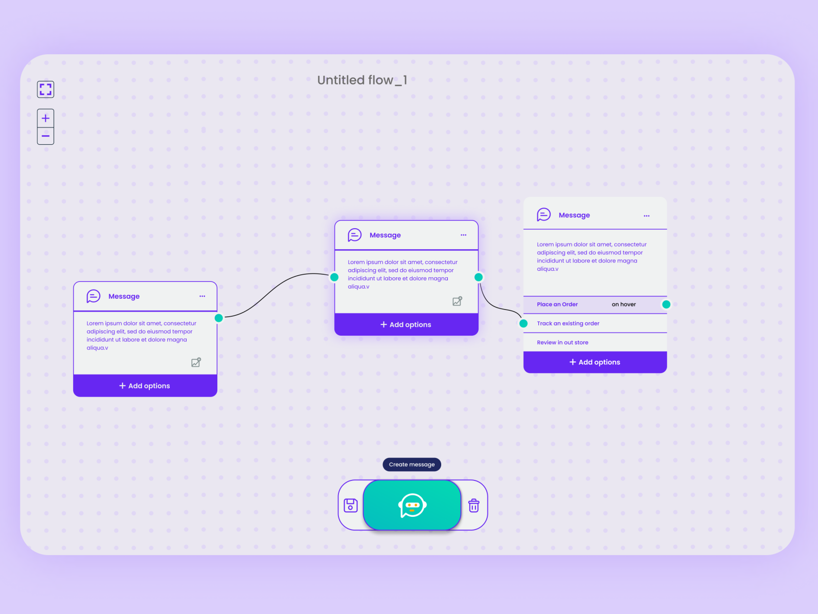 Flow builder - react note making app by aditya pandey on Dribbble