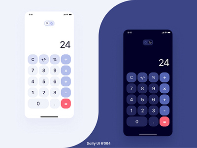 Daily UI #004 - Calculator