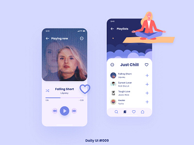 Daily UI #009 - Music Player