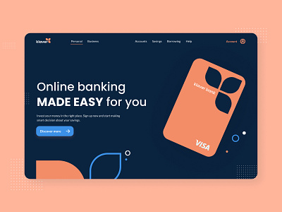 Landing Page - Klaver, Online Banking