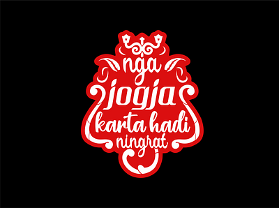 Jogja Typography branding design logo typography vector