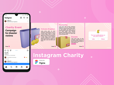 Instagram Charity Template design