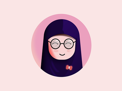 Vector Hijab Illustration