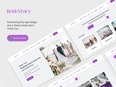 BrideStory Website Redesign