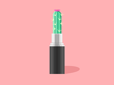 A Cactus Lipstick cactus lipstick