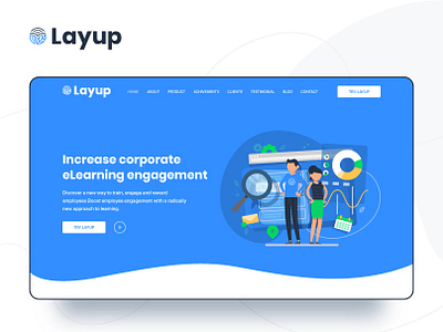 Layup Website Design