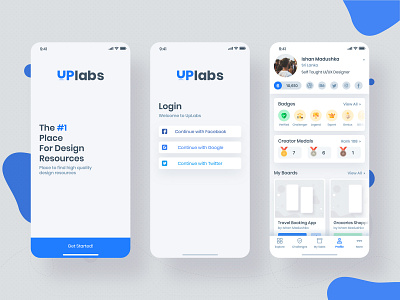 Uplabs App android app apple concept design inspiration ios ios app design ios design iphone x mobile mobile app mockup ui ui design uidesign uplabs user interface userinterface ux