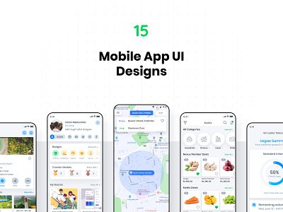 Mobile App UI Design: Showcase 2019 app concept inspiration ios mobile app ui ui design user interface userinterface ux