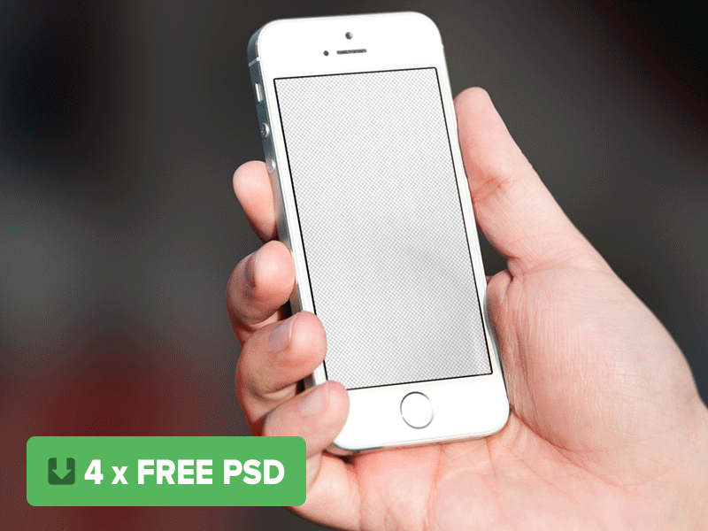 Free iPhone 5S Mockups 5s free freebie iphone mockups psd templates