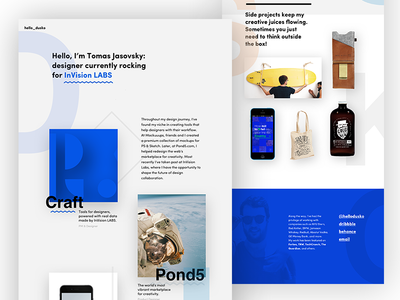 New portfolio launched! craft landingpage launch may1reboot portfolio